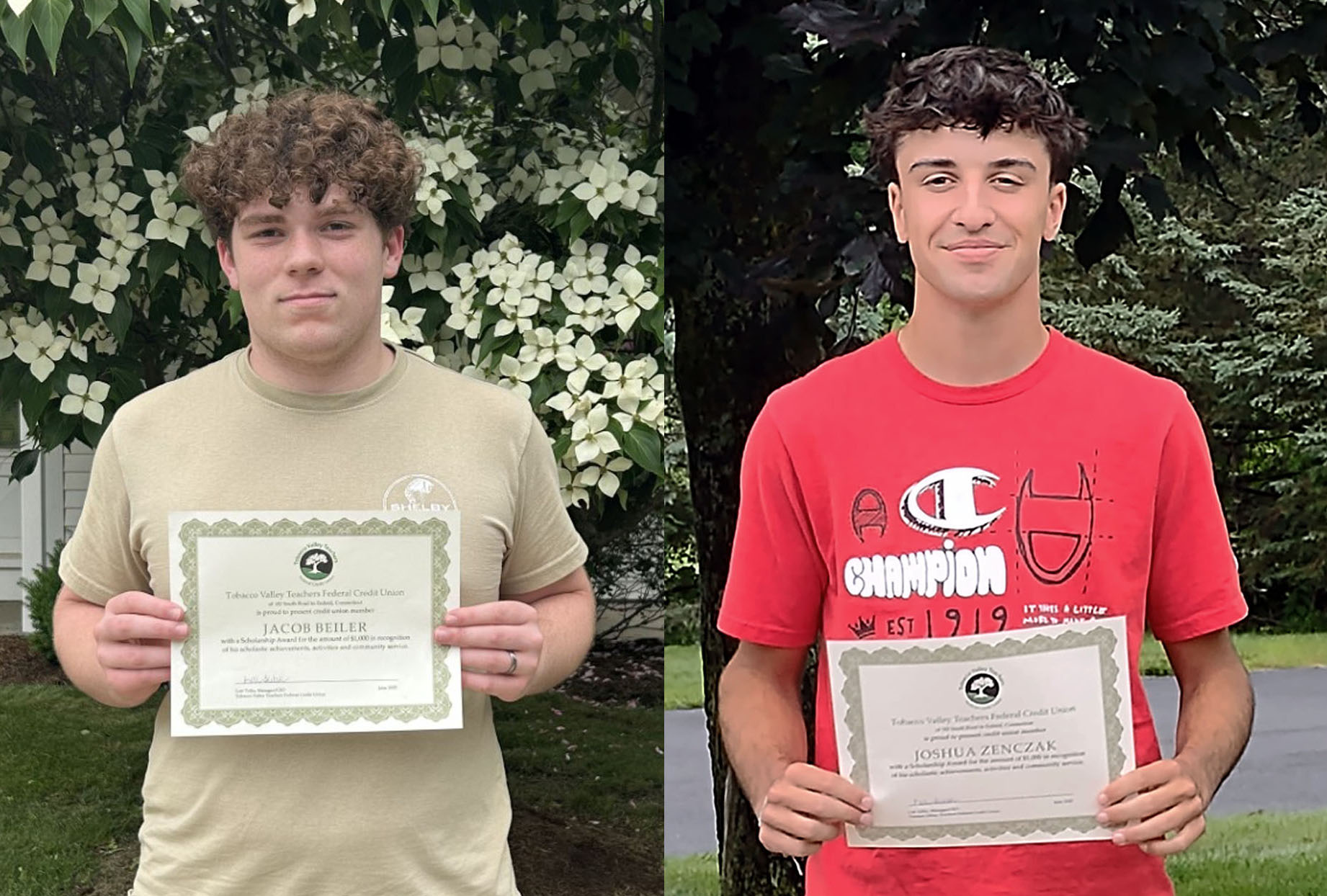 TVTFCU Scholarship Recipients 2025